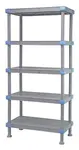 Quantum Food Service QP183086SS-5 Shelving Unit, All Plastic