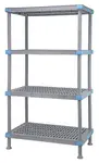 Quantum Food Service QP185486VS-4 Shelving Unit, All Plastic