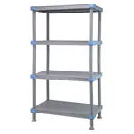 Quantum Food Service QP212474SS-4 Shelving Unit, All Plastic