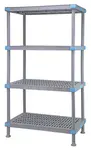 Quantum Food Service QP214274VS-4 Shelving Unit, All Plastic