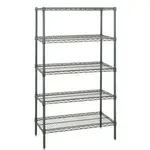 Quantum Food Service WR86-1824GY-5 Shelving Unit, Wire