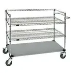 Quantum Food Service WRSC3-42-2436FS Cart, Bussing Utility Transport, Metal Wire