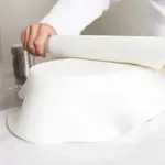 Rolled Fondant, 2 Lb Pail, White, Tropical, Satin Ice 50532