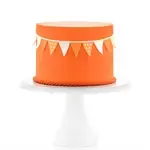 Rolled Fondant, Orange, Vanilla, 5 lb., (8/Case), Satin Ice 12220