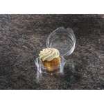 SABERT CORPORATION Hinged Container, 8" x 5.25", Clear, Plastic, 1-Cupcake, (220/Case), Sabert KP101