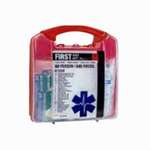 SAS SAFETY First Aid Kit, 10.5" X 11.5" X 3.75", Plastic Case, 50 Person, Sas Safety Corp 6050