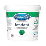 SATIN FINE FOODS Rolled Fondant, Green, Vanilla, 5 lb., Satin Ice 10013