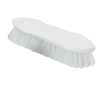 Carlisle Scrub Brush, 8" Plastic Block, Pointed End, White Bristles (Sold Per Each) Carlisle 4549402