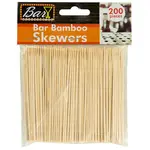 Skewers; Bamboo; L 12 in. 200 pk