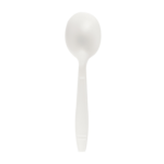 Soup Spoon, 6.1", White, Plastic, (1000/CASE) Karat KE-U2022