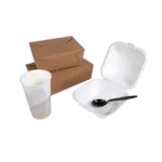 Soup Spoons, Extra Heavy Weight, Black, PS Plastic, (1,000/Case), Karat U2022B