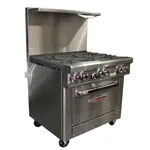 Southbend 4361D-1GL Range, 36" Restaurant, Gas