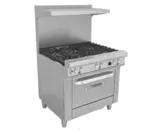 Southbend 4361D-2GL Range, 36" Restaurant, Gas