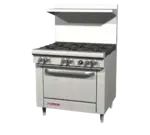 Southbend S36A Range, 36" Restaurant, Gas