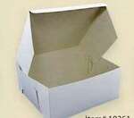 SOUTHERN CHAMPION TRAY, LP Bakery Box, 9" x 9" x 4", White, Paper, (200/case) Evergreen Packaging BX4100