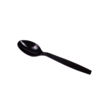Spoon, Extra Heavyweight, Black, Polystyrene, (1000/Case), Karat U2023B
