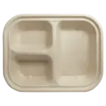 ARVESTA (DISPOSABLES) Square Bowl 30 Oz 3 Compartment 300 Pack