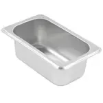 Steam Table Pan, Ninth Size, 4" Deep, 25 Gauge
