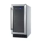 Summit Commercial ALBV15CSS Refrigerator, Merchandiser