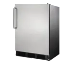 Summit Commercial FF7BKSSTBADA Refrigerator, Undercounter, Reach-In