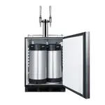 Summit Commercial SBC58BLBIADAIFNCFTWIN Nitro Cold Brew Coffee Dispenser