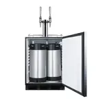 Summit Commercial SBC58BLBIADANCFTWIN Nitro Cold Brew Coffee Dispenser