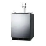 Summit Commercial SBC58BLBIADAWKDTWIN Wine Cooler Dispenser