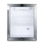 Summit Commercial SCR314LCSS Refrigerator, Merchandiser, Countertop