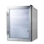 Summit Commercial SCR314LCSS Refrigerator, Merchandiser, Countertop