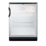 Summit Commercial SCR600BGL Refrigerator, Merchandiser, Countertop
