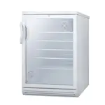 Summit Commercial SCR600GL Refrigerator, Merchandiser, Countertop