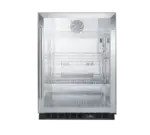 Summit Commercial SCR610BLCSS Refrigerator, Merchandiser, Countertop