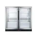 Summit Commercial SCR7012DB Refrigerator, Merchandiser, Countertop