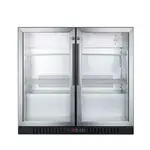 Summit Commercial SCR7012DBCSS Refrigerator, Merchandiser, Countertop