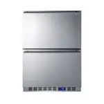 Summit Commercial SPFF51OS2D Freezer, Undercounter, Reach-In