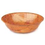 Tablecraft Products Salad Bowl, 5-1/2", Mahogany, Woven Wood, 4 Ply, TableCraft 205