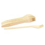 Tablecraft Products Disposable Wood Fork, 6.5", Pinewood, TableCraft BAMDF65