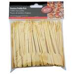 Tablecraft Products Paddle Pick, 4-1/2", Bamboo, (100/Pack), Tablecraft BAMP45