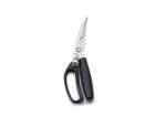 Tablecraft Products Poultry Shears, 9.5", Black, Stainless Steel, Soft Grip, Tablecraft E6607