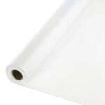 TABLEMATE Banquet Roll, 40"x 300', White, Plastic, Table Mate 1403