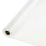 TABLEMATE Banquet Roll, 40" x 150', White, Poly, Tablemate M-4015-WH