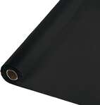 TABLEMATE Banquet Roll, 40" x 100', Black, Plastic, Table Mate 4010BK