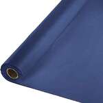 TABLEMATE Banquet Roll, 40" x 100', Navy Blue, Plastic, Table Mate I4010-NB