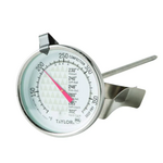 TAYLOR PRECISION PRODUCTS Dial Thermometer, 4.5", Stainless Steel, Taylor 3505