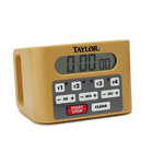 TAYLOR PRECISION PRODUCTS 4 Event Digital Timer, 1" Display Screen, Yellow, Plastic, Taylor 5839N