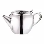 Teapot, 20oz, Sliver, Stainless Steel, Staccato, Oneida XJ0851000A