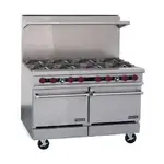 Therma-Tek TMD48-8-0 Range, 48" Restaurant, Gas