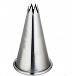 THERMOHAUSER OF AMERICA Piping Tip, Star, Stainless Steel, Thermohauser 30001.62031