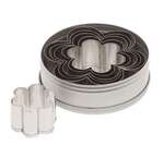 THERMOHAUSER OF AMERICA Cookie Cutter Set, Stainless Steel, Plain, Daisy, Thermohauser 83000.31860