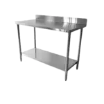 Thunder Group SLWT42472F4 Work Table,  63" - 72", Stainless Steel Top 